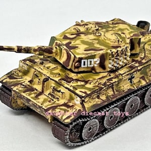 German WWII TIGER 1 PANZER Tank - with Display Base & Data Card! Adult Collector Model/Heavy Diecast Metal-Pristine Condition! Corgi