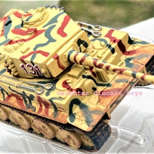 WK2 TIGER PANZER-mit Display Base & Daten Karte! Erwachsenen Sammler Modell / Komplizierte Detaillierte Diecast Metal-Pristine Zustand! Corgis