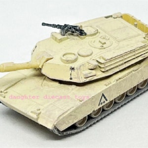 Vintage M1 ABRAMS TANK-with Showcase & Data Card! Adult Collector Model/Intricately Detailed Diecast Metal-Pristine Condition! Corgi