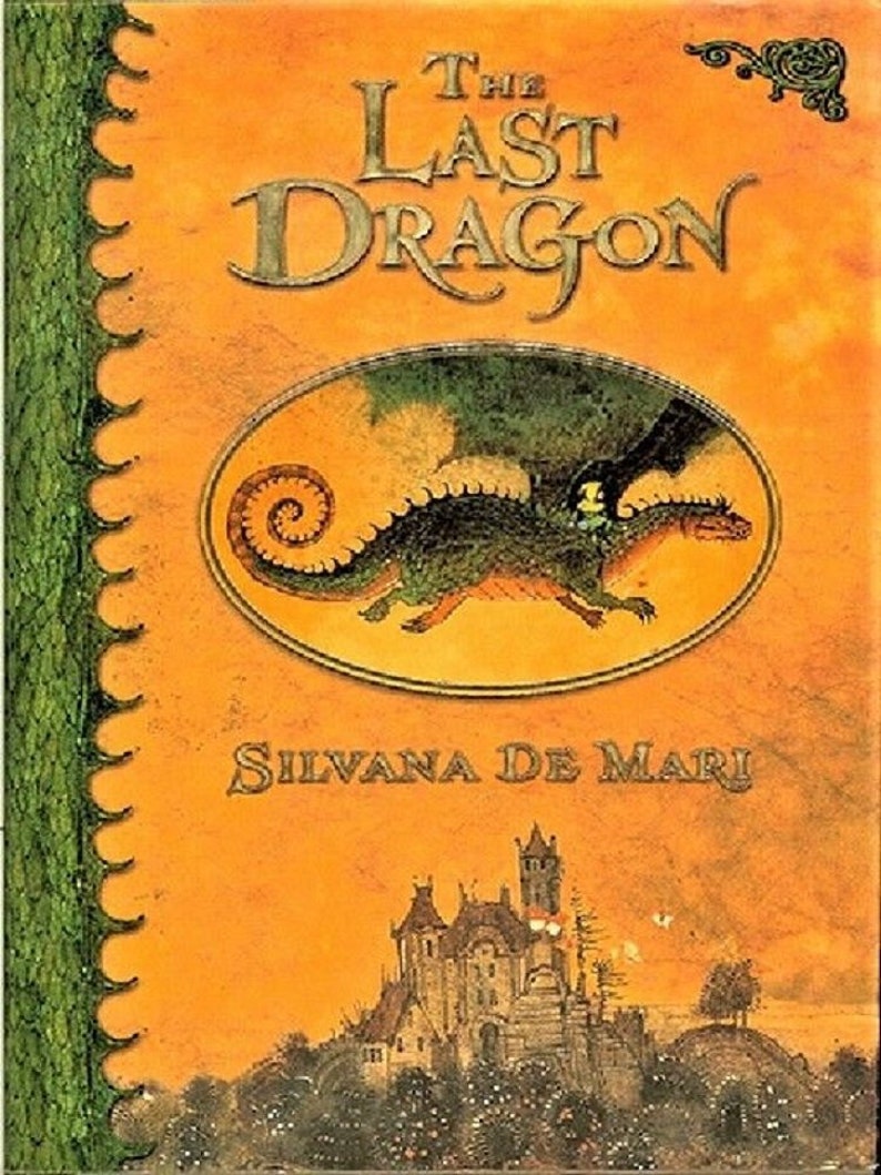 The LAST DRAGON by Silvani De Mari HARDCOVER Book Mint Condition Perfect gift for ages 10-14 years image 1