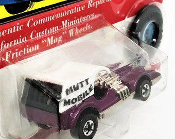 Hot Wheels MUTT MOBILE TTF (Magenta) Redline Vintage Series Diecast Metal  Model from Toy Store Mint Condition!