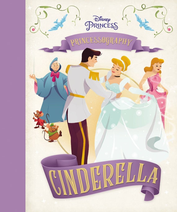 Disney Princess Princessography: Cenerentola Libro con copertina rigida  Ottime condizioni Regalo perfetto per bambini dagli 8 ai 12 anni -   Italia