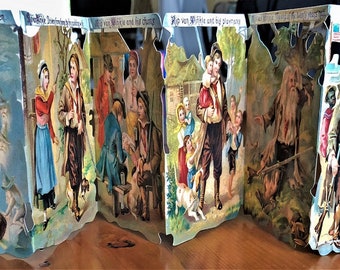 Victorian Tabletop Decoration Display RIP VAN WINKLE Mint Condition / Factory Sealed Rare! Vintage Shackman Co.