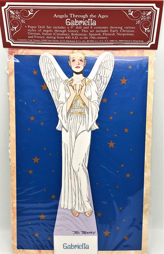 Factory Sealed Package B TOM TIERNEY PAPER DOLL s MINT Cond Shackman Company