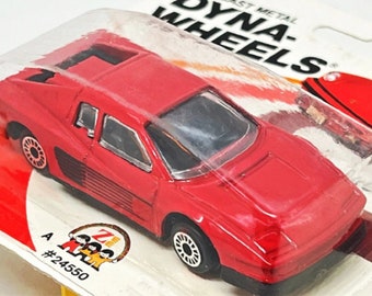 Very Rare! FERRARI TESTAROSSA Mint Condition/Factory Sealed-Diecast Metal Toy Store Model/Zee Toys-Perfect Gift for Diecast Car Collectors!