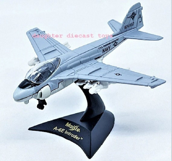 NAVY A-6E INTRUDER Diecast Metal Jet Airplane From USS Roosevelt