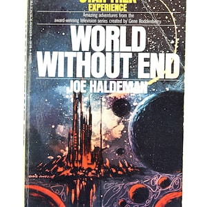 Vintage Star Trek Novel : WORLD WITHOUT END - Excellent Condition 1st Edition Book, Perfect Gift for Star Trek Fans of All Ages!