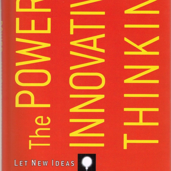 The POWER Of INNOVATIVE THINKING by Jim Wheeler - Hardcover Book - Etsy Best Price! Fantastic Self-Help & Motivation Book!