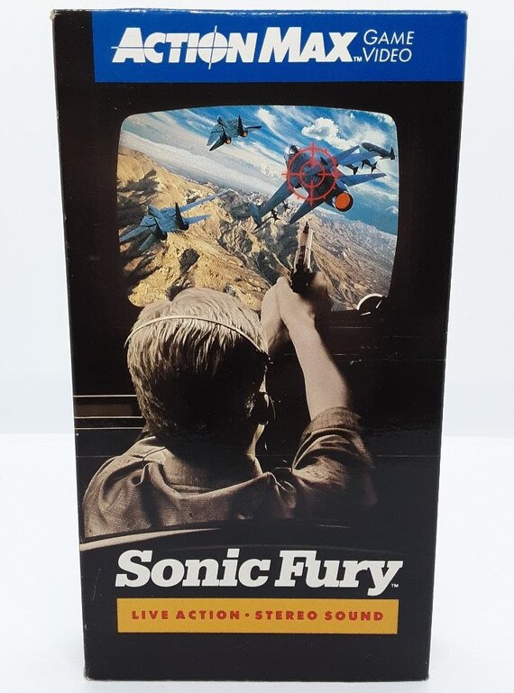 SONIC FURY - Very Rare Action Max VHS for the Action Max