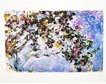 MONET Fine Art GREETING CARD "Rose Branches" Marmottan Museum Paris Mint Condition! Beautiful!