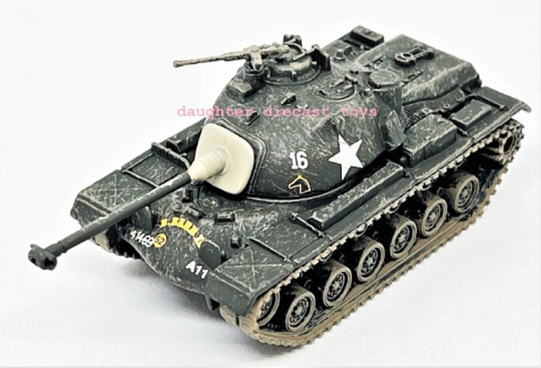 VIETNAM Era PATTON TANK adult Collector Modelintricate Diecast Metal