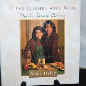 In The KITCHEN With ROSIE : Oprah&#39;s Favorite Recipes - Hardcover Book - Etsy Best Price! Perfect Gift for Chefs and Cooks!