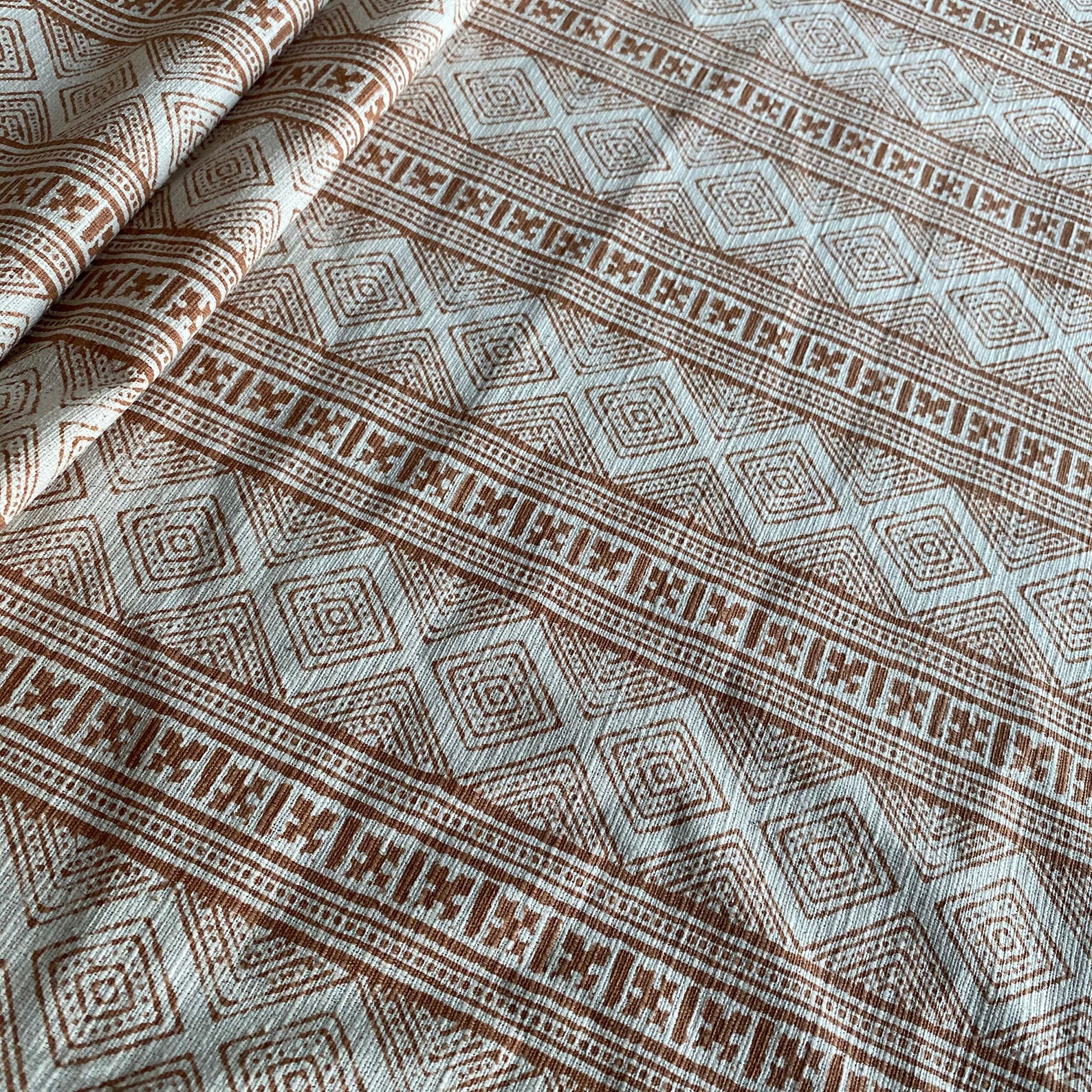 The Chiang Mai native cotton fabric natural cotton light Etsy