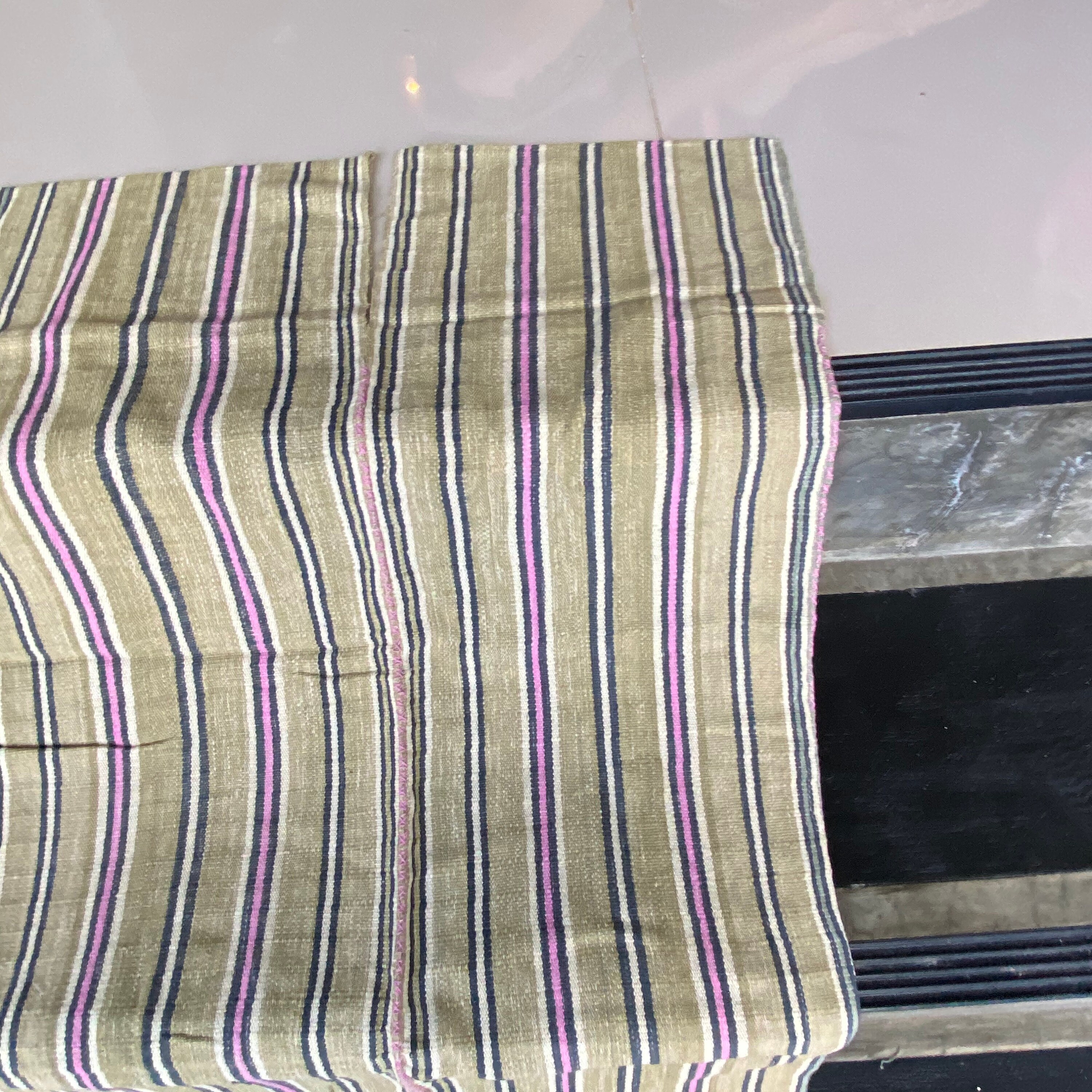 Karen Fabric 34x21not Included Fringehand Woven Etsy