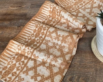 Handwoven Hmong Natural Hemp  fabric , beautiful Hemp and batik ,natural dyed ,Handwoven ,sell by the yards #43