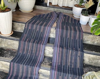 Hmong fabric,Vintage hemp Handwoven Hmong hemp fabric, vintage  hill tribe fabrics with embroidery ,etc,your DIY#911