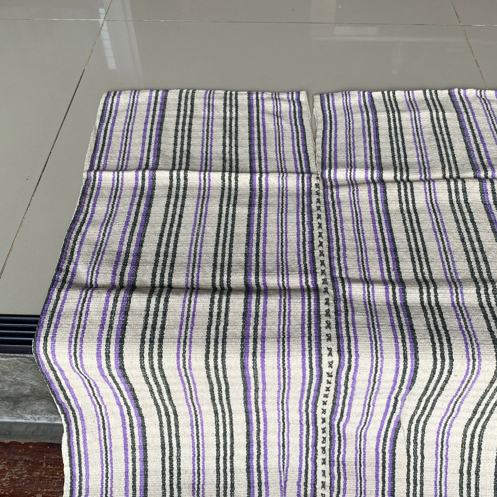 Karen Fabric 27x23not Included Fringehand Woven Karen Etsy