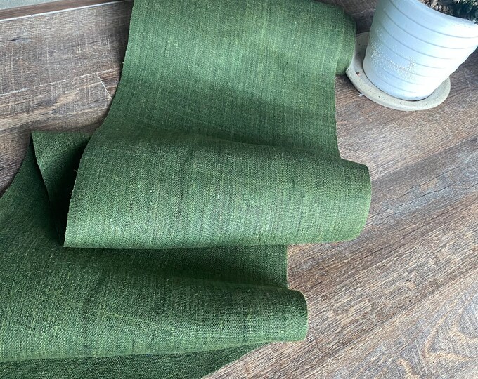 Handwoven Thin Hemp Fabric ๑ 25 m Roll ๑ main image 0