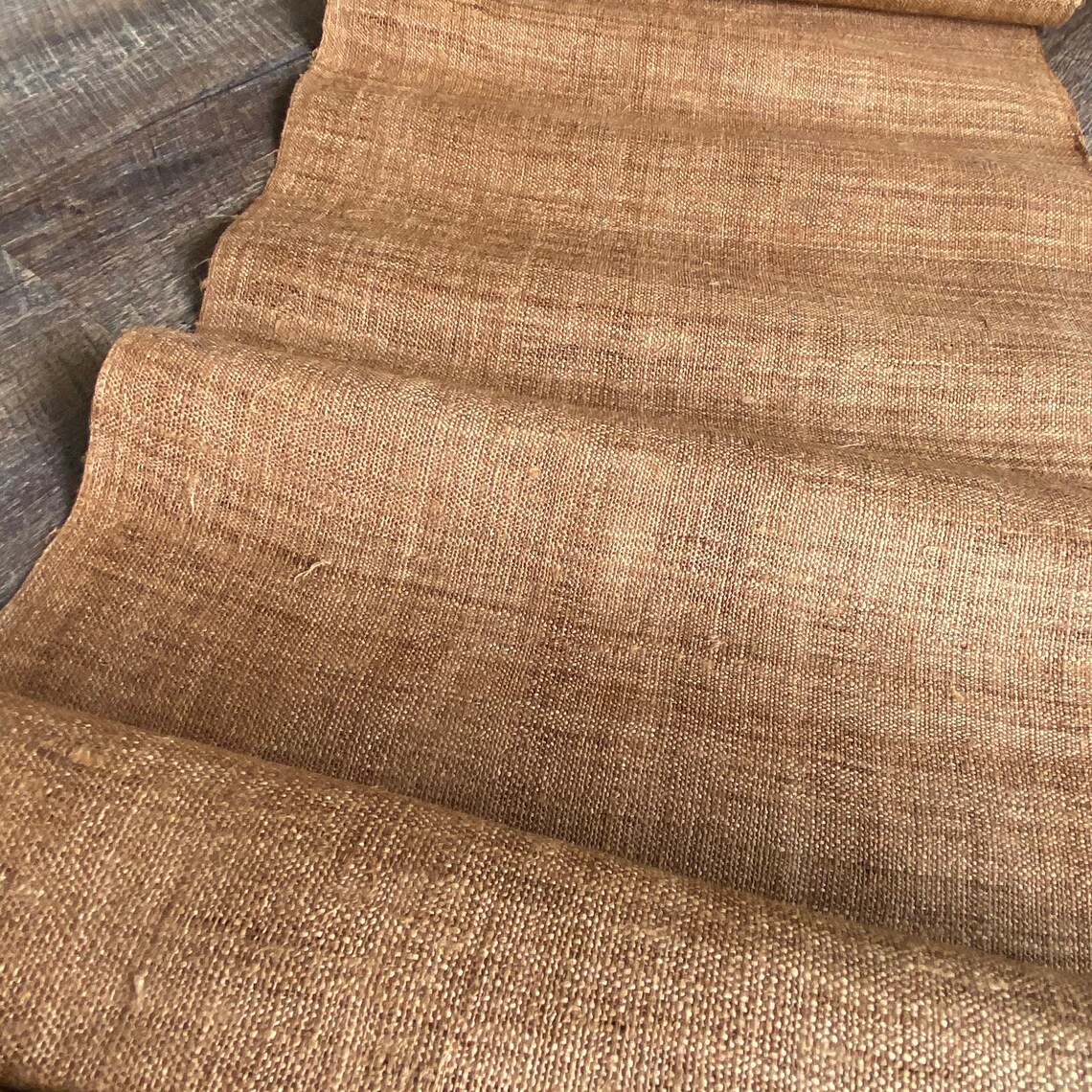 Handwoven Hmong Natural Hemp fabric beautiful Hemp Etsy