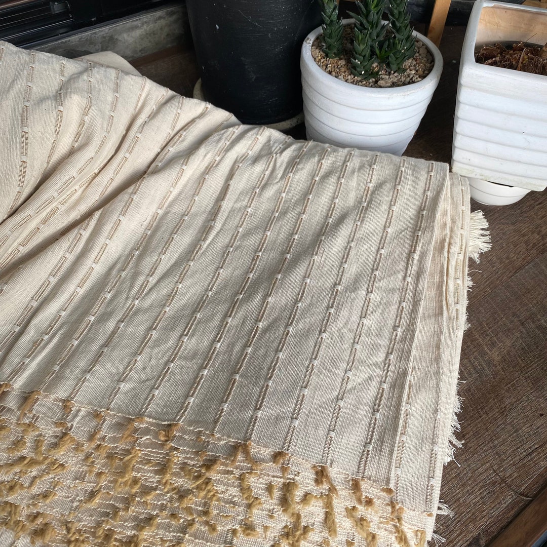 Thread Stripe Golden Thread Stripe ,the Chiang Mai Native Cotton , Thick and Soft ...