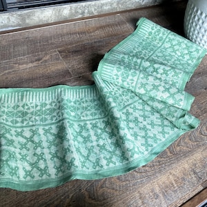 Handwoven Hmong Natural Hemp  fabric , beautiful Hemp and batik ,natural dyed ,Handwoven ,sell by the yards