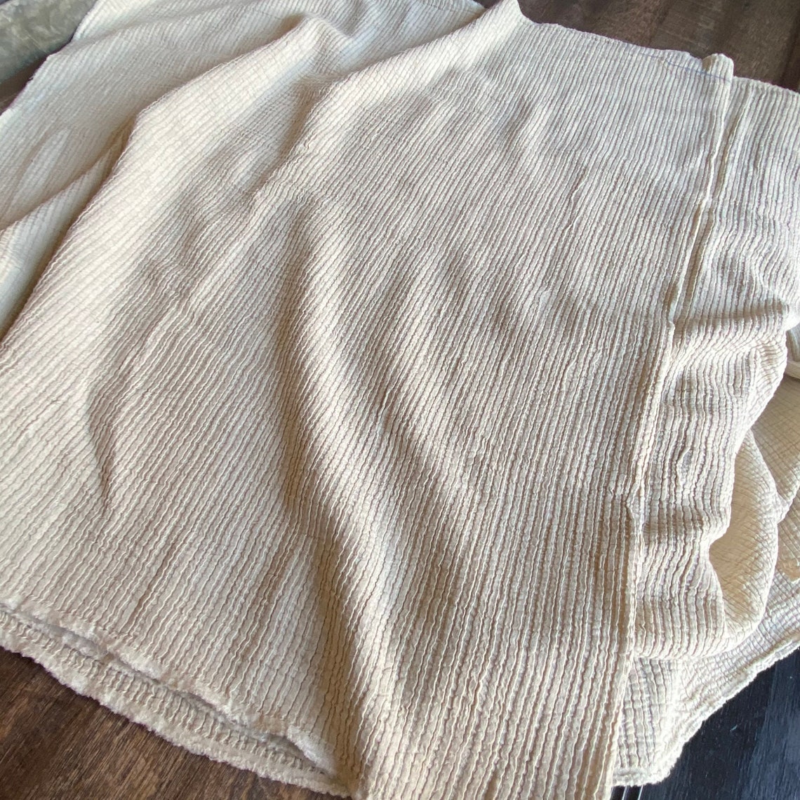 Thick Fabric With the Chiangmai Native Cotton Fabric Natural Etsy