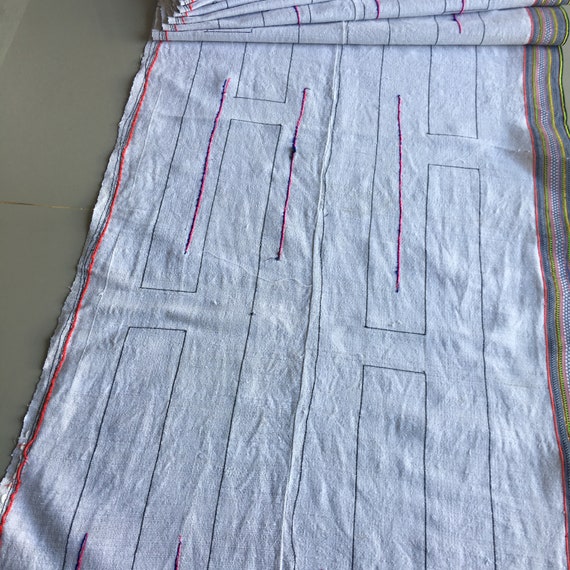 Tissu Hmong, tissu de chanvre tissé à la la à main Hmong Vintage chanvre, tissus tribu hill vintage avec broderie, etc, votre bricolage #1305 b20462 Tissu Hmong, tissu de chanvre tissé à la la à main Hmong Vintage chanvre, tissus tribu hill vintage avec broderie, etc, votre bricolage #1305 b20462