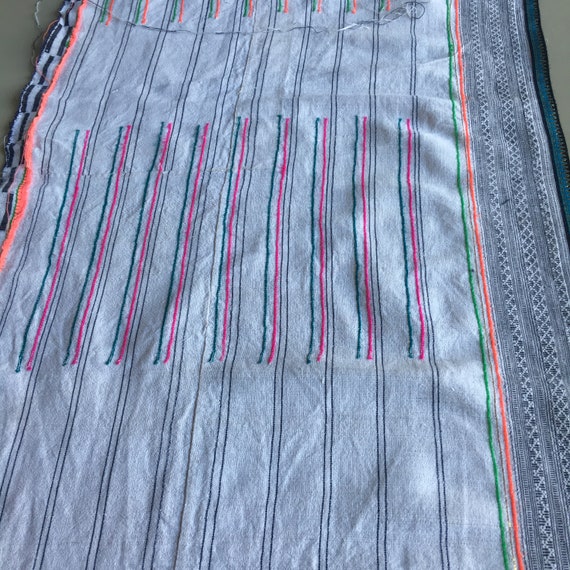 Tissu Hmong, tissu de chanvre tissé à à à la main Hmong Vintage chanvre, tissus tribu hill vintage avec broderie, etc, votre bricolage #1307 94cc14 Tissu Hmong, tissu de chanvre tissé à à à la main Hmong Vintage chanvre, tissus tribu hill vintage avec broderie, etc, votre bricolage #1307 94cc14