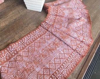 2.2 Metres  Handwoven Hmong fabric  cotton  Pastel  shade Batik fabric,vintage style cotton textiles and fabrics ,Table runner,etc,DIY