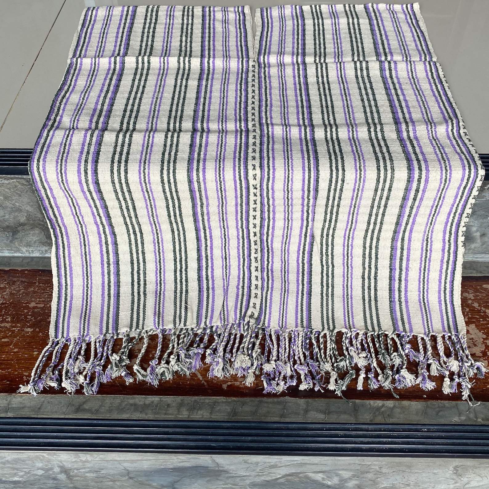 Karen Fabric 27x23not Included Fringehand Woven Karen Etsy
