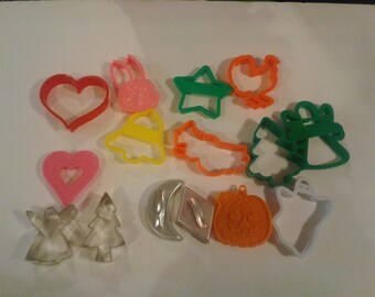 Grab Bag Cookie Cutters | You Choose The Theme | Starter Set Halloween Christmas Easter Valentine's Day