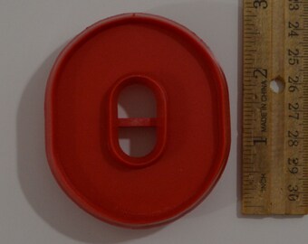 Vintage HALLMARK O (HUGS) Cookie Cutter | 1986 2 7/8" Valentine's Day