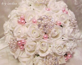 Broche Plaqué Or MURAT - Motif Bouquet De Roseaux - Occasion Bon état - Doré