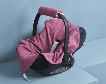 KraftKids Spucktuch Musselin purpur