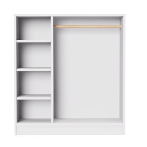 KraftKids wardrobe for children based on Montessori, white image 2