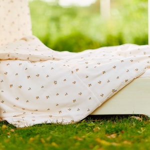 KraftKids muslin bedding set cherries