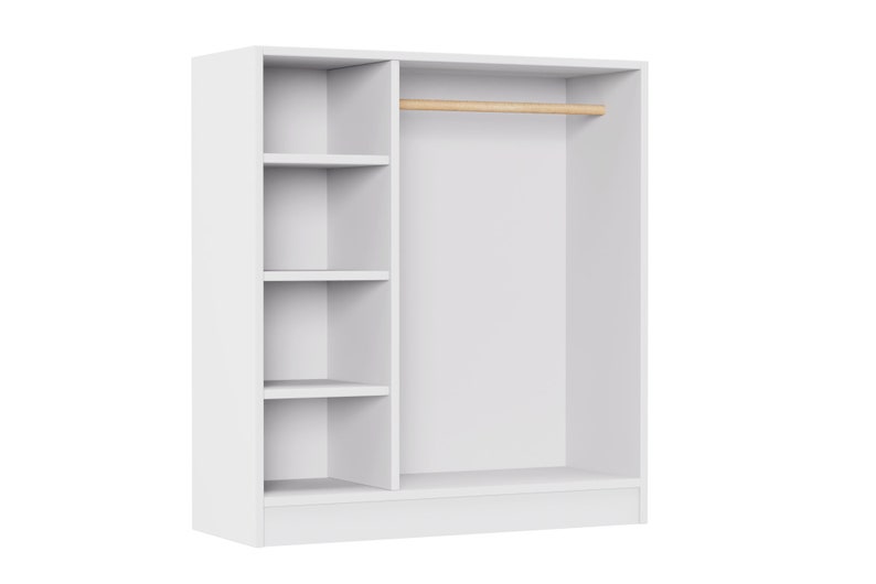 KraftKids wardrobe for children based on Montessori, white image 3