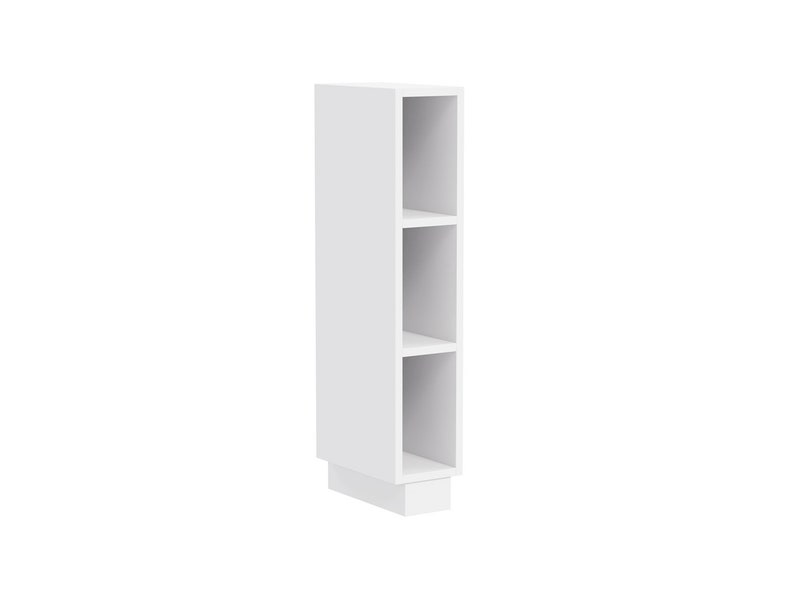 KraftKids storage shelf for changing table white suitable for HEMNES & IDANÄS chest of drawers image 5