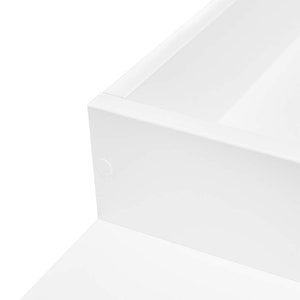 Accesorio cambiador blanco adecuado para cómoda Hemnes ancha de 160 cm con panel imagen 10