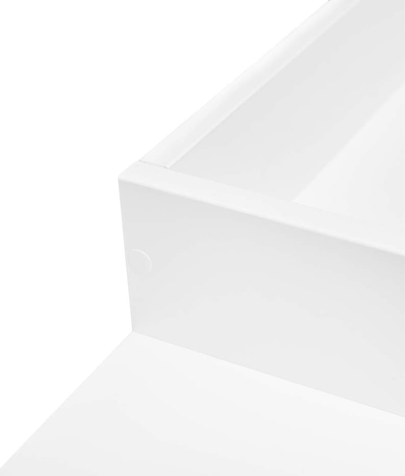 Support à langer blanc adapté à la commode Hemnes large 160 cm avec panneau image 10