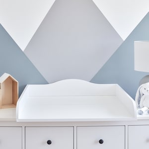 KraftKids changing table attachment with continuous base