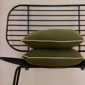 KraftKids pillowcase double crepe green autumn green