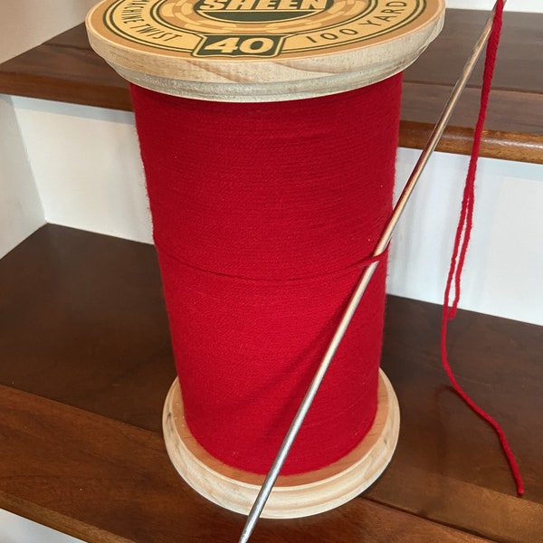 Giant Faux Spools of Thread - 11" Tall