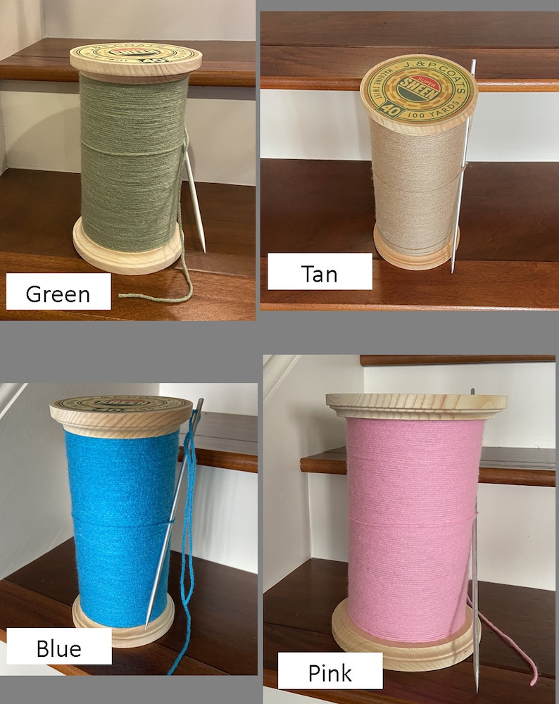 Super-giant Faux Spools of Thread - 22