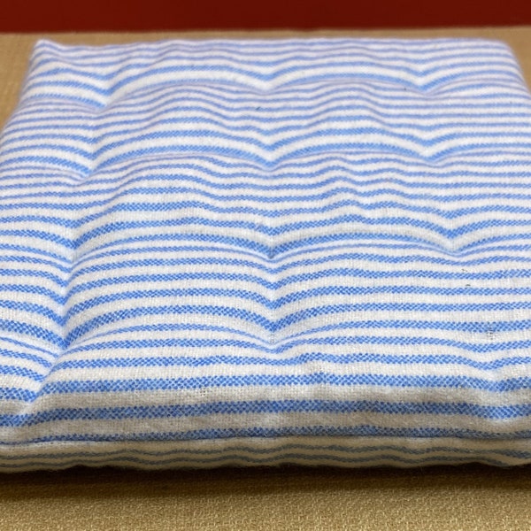 Blue & White Ticking Mattress