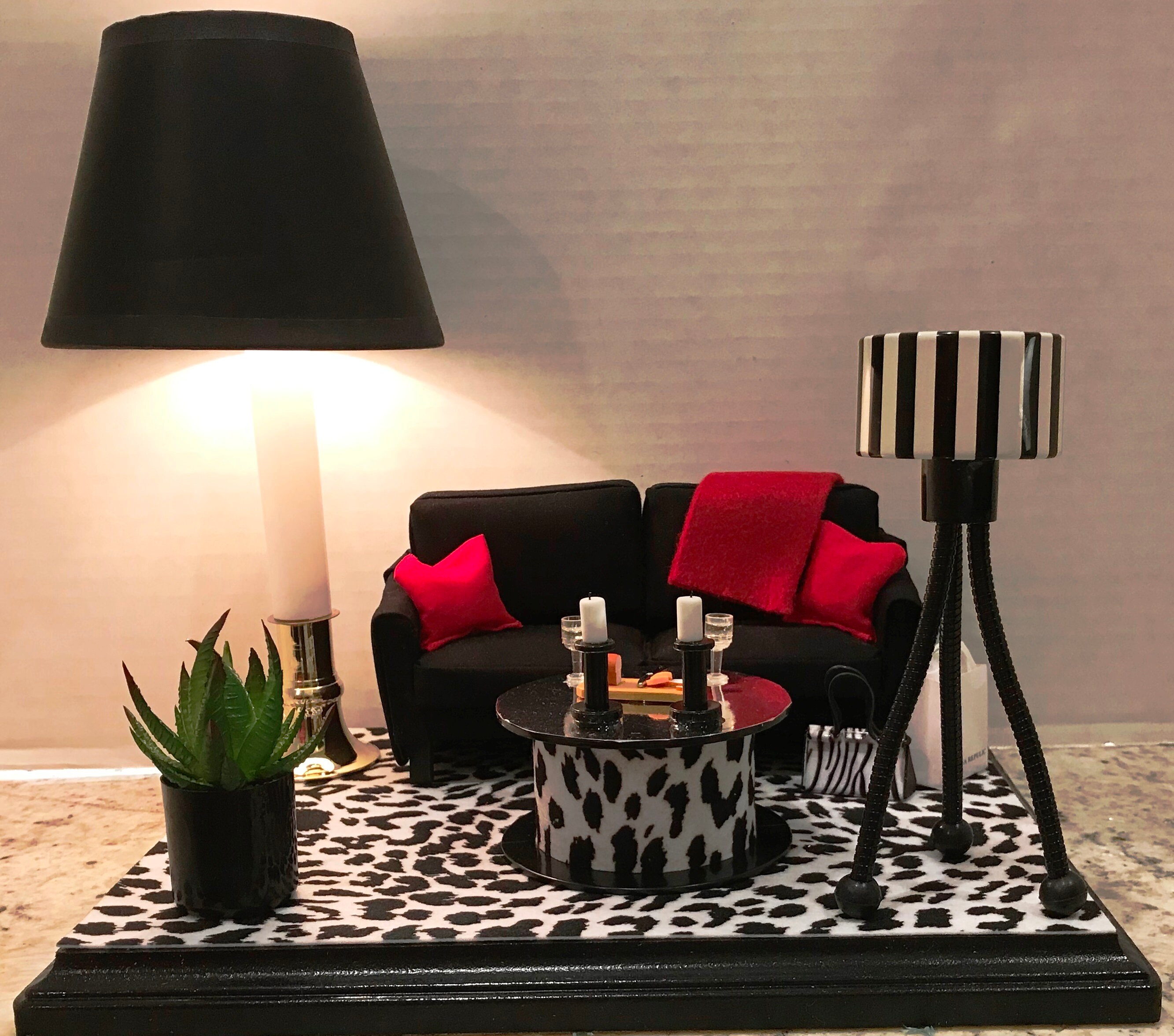 Contemporary Living Room Etsy