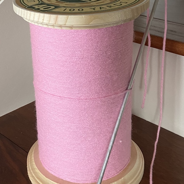 Giant Faux Spool of Thread - 9.5" Tall