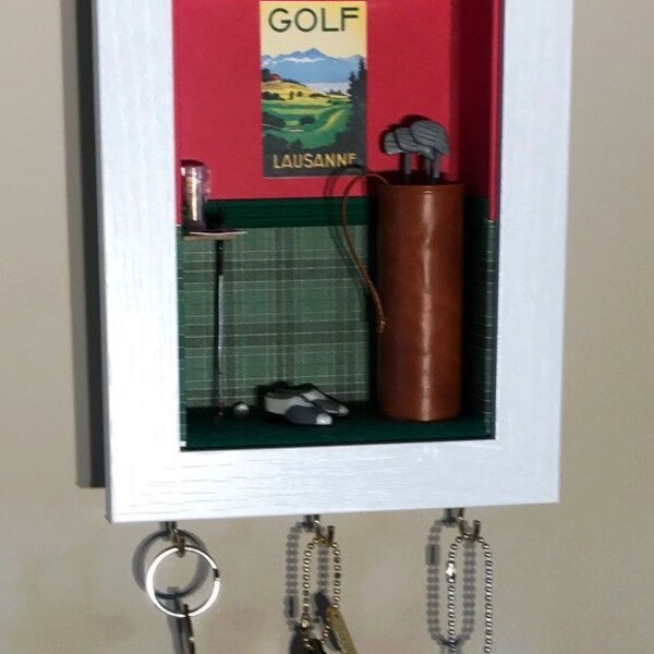Shadow Box for Golf Clubs Etsy