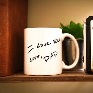 HANDWRITTEN/HANDDRAWN PERSONALIZED Coffee Mug