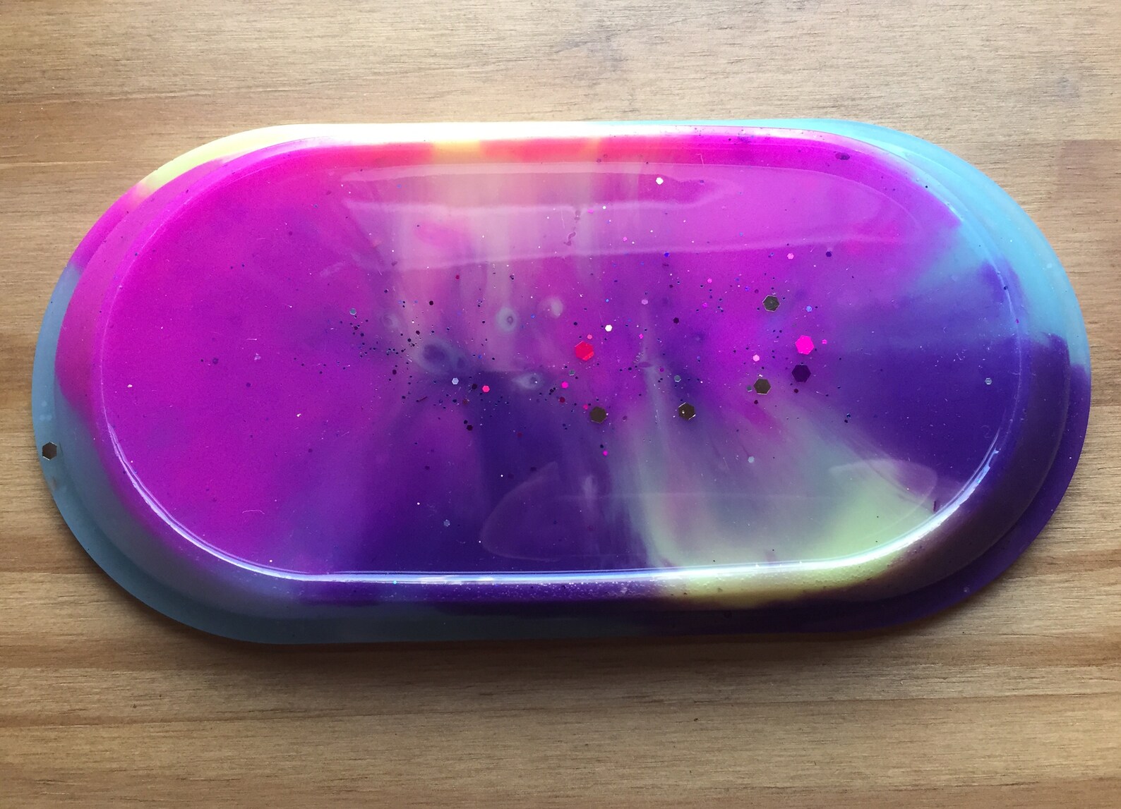 Handmade Resin Rolling Tray Etsy